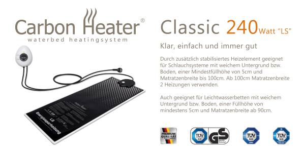 Carbon Heater Classic - Wasserbett Heizung