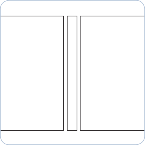 Textiltrennelement 200cm